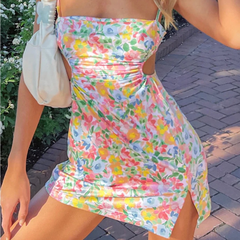 Jenna Cut Out Mini Dress